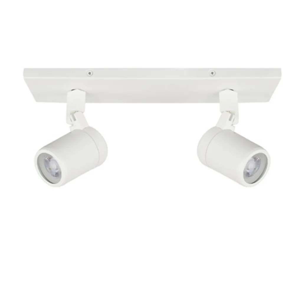 Straluma Plafondspot Rain 2L wit gu10 IP44> Plafondlampen|Opbouwspots