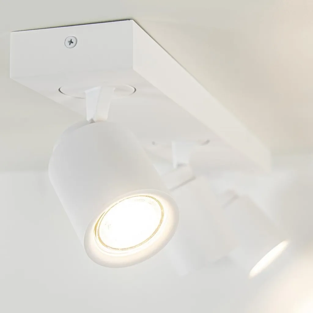 Straluma Plafondspot Razza 3L balk wit> Plafondlampen|Opbouwspots
