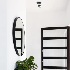 Straluma Plafondspot Razza 1L zwart gu10><noscript><img width=