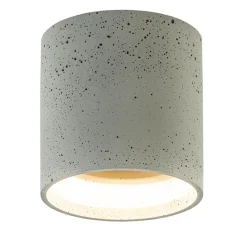 Straluma Plafondspot Shy cilinder beton> Plafondlampen|Opbouwspots