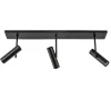 Straluma Plafondspot Trend 3L balk zwart gu10mini> Plafondlampen|Opbouwspots