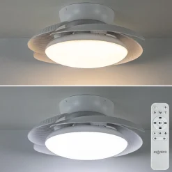 Straluma Plafondventilator inclusief LED en uitklapbare bladen> Plafondlampen|Plafondventilatoren met lamp