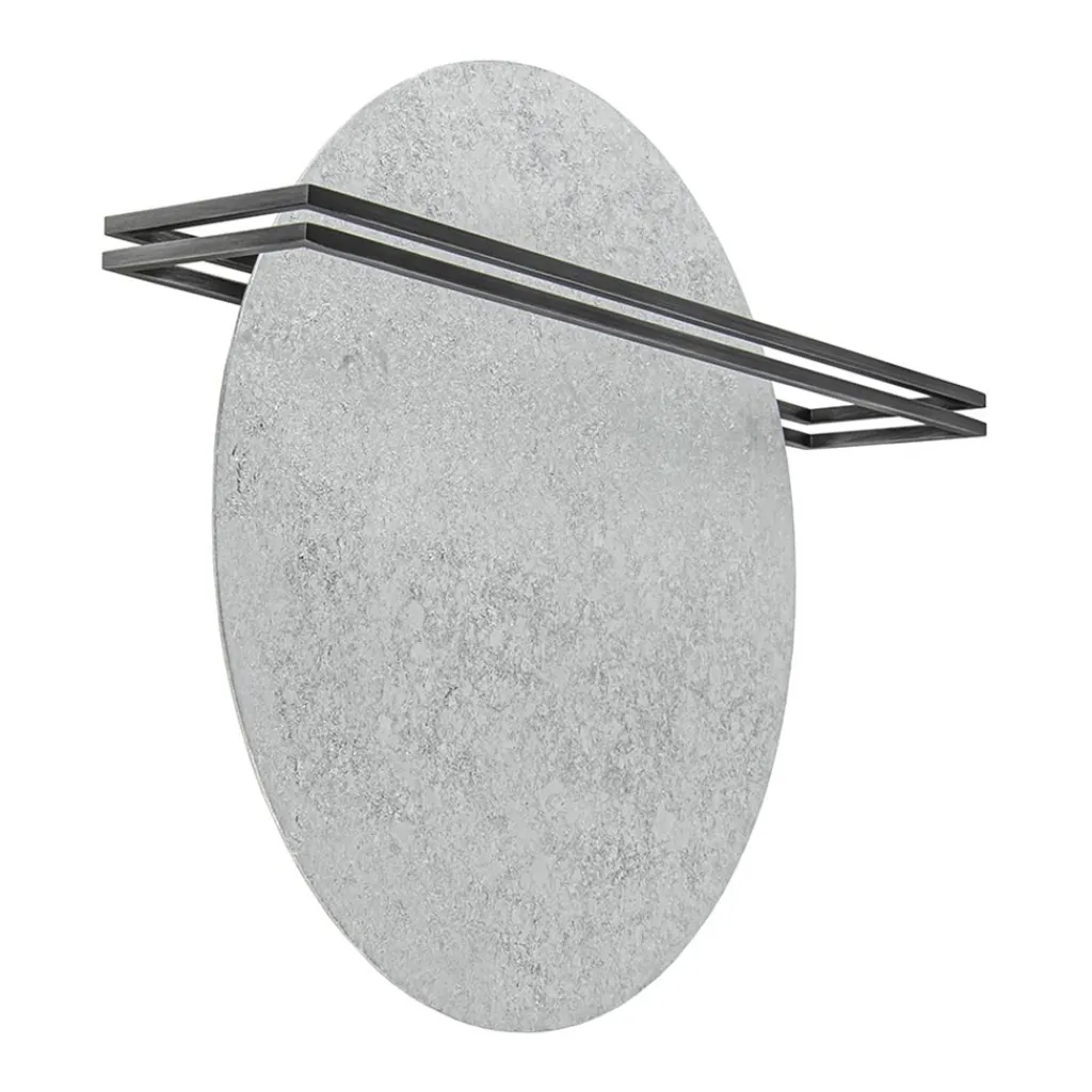 Straluma Plafond/wandl. Essenza silver powd/iron> Plafondlampen|Wandlampen