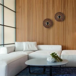 Straluma Plafond/wandlamp Saturn 42cm zwart><noscript><img width=