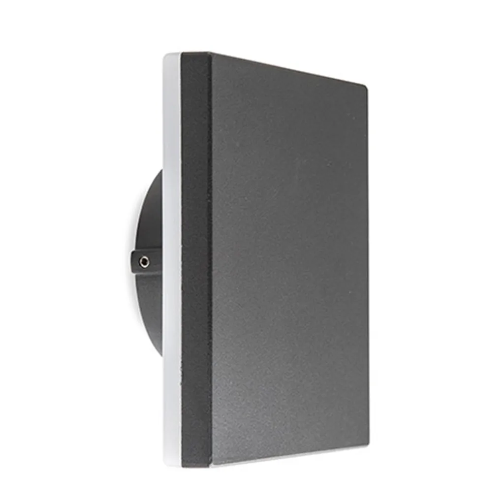 Straluma Plafond/wandlamp square antraciet> Wandlampen|Buitenlampen