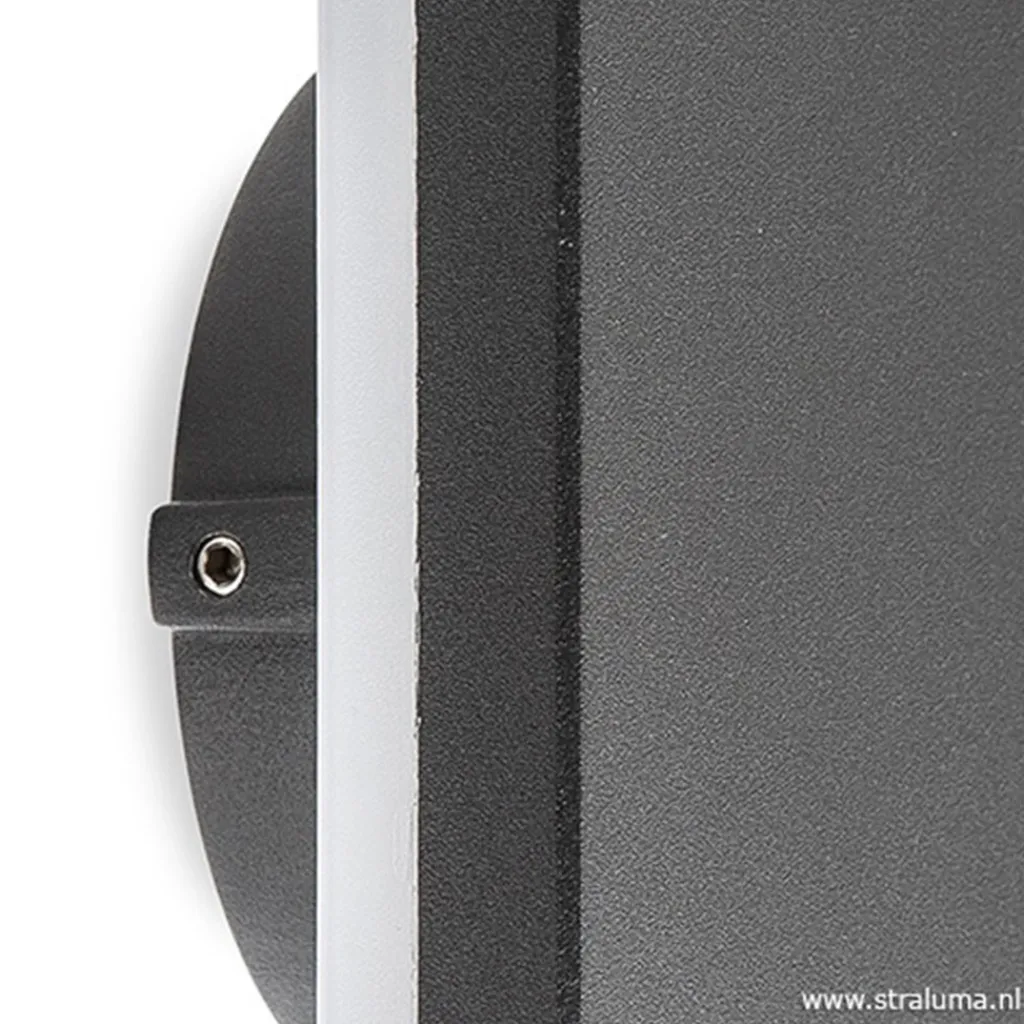 Straluma Plafond/wandlamp square antraciet> Wandlampen|Buitenlampen