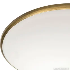 Straluma Plafonnière Art 30 brons e27> Plafonnières|Woonkamerlampen