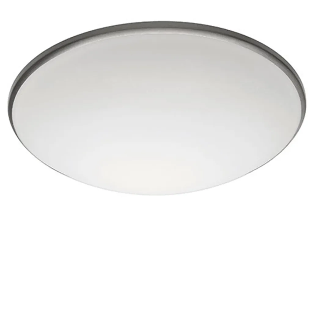 Straluma Plafonnière Art nikkel/wit 30cm> Plafonnières|Slaapkamerlampen