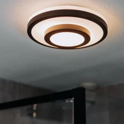 Straluma Plafonnière Master 435 zwart/glas IP44><noscript><img width=