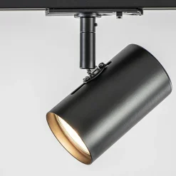 Straluma Rail Trackline set 1.5m zwart 4 spots> Plafondlampen|Opbouwspots