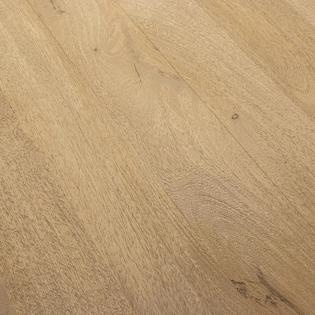 Straluma Rechthoekige eettafel gebleekt en geborsteld mangohout 220x100 cm> Eettafels