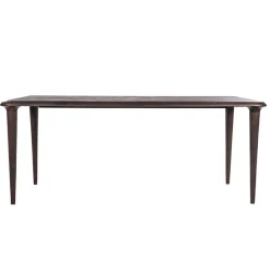 Straluma Rechthoekige eettafel Jiska bruin mangohout 250x100 cm> Eettafels