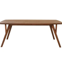Straluma Rechthoekige eettafel Quenza acaciahout 200x100 cm> Light and Living|Eettafels