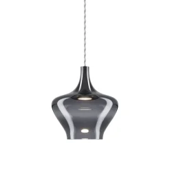 Straluma Retro design hanglamp smoke glas met LED><noscript><img width=