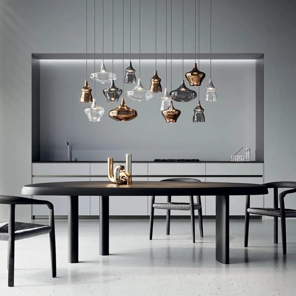 Straluma Retro design hanglamp smoke glas met LED> Hanglampen|Pendel Lampen