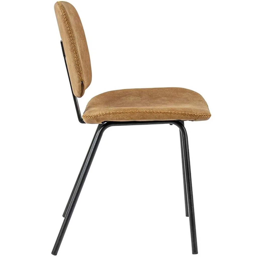 Straluma Retro moderne eetkamerstoel van imitatieleer> Eetkamerstoelen