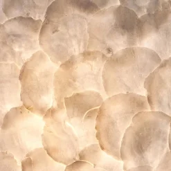 Straluma Romantische hanglamp bol creme schelp><noscript><img width=