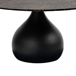 Straluma Ronde eetkamertafel bruin marmer Ø120 cm> Eettafels