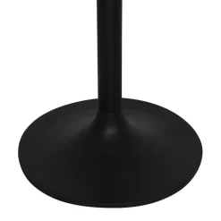 Straluma Ronde eettafel acacia hout met zwarte poot Bicoca><noscript><img width=