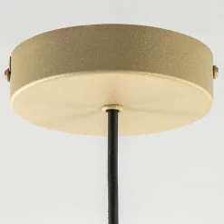 Straluma Ronde koepel hanglamp goud met witte kap><noscript><img width=