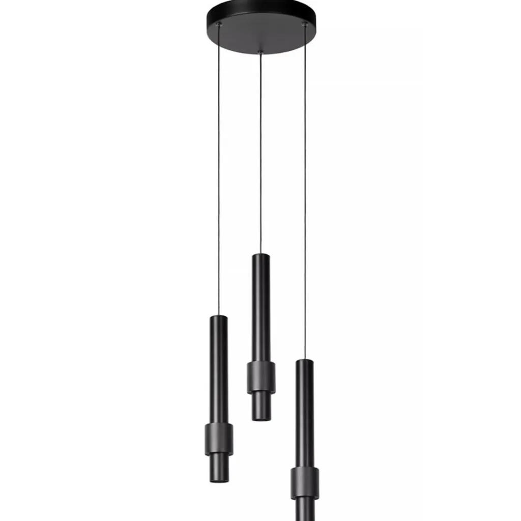 Straluma Ronde 3-lichts hanglamp cilinders inclusief LED> Hanglampen|Eettafellampen