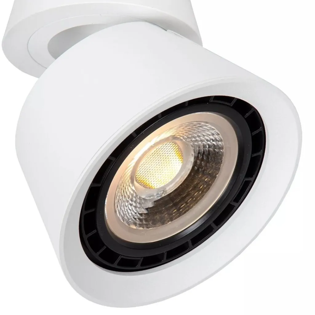 Straluma Ronde plafondspot verstelbaar wit GU10-ES111> Plafondlampen|Opbouwspots