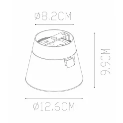 Straluma Ronde plafondspot verstelbaar wit GU10-ES111><noscript><img width=