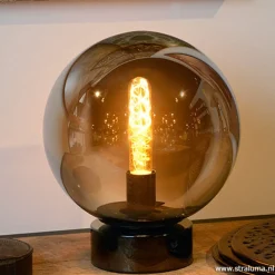 Straluma Ronde tafellamp smokey glas><noscript><img width=