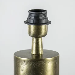 Straluma Ruw antiek bronzen lampvoet Savi exclusief kap> Lampenvoeten|Light and Living