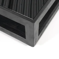 Straluma Salontafel Liam 95x95x35 cm -zwart><noscript><img width=