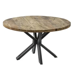 Straluma Salontafel Yana mangohout rond Ø80 cm> Bijzettafels|Salontafels
