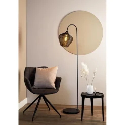 Straluma Scandinavische vloerlamp Alvaro mat zwart><noscript><img width=