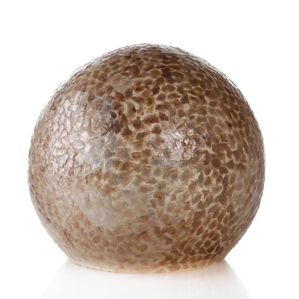 Straluma Schelpen tafellamp bol 40 cm creme-goud> Schelpenlampen|Woonkamerlampen