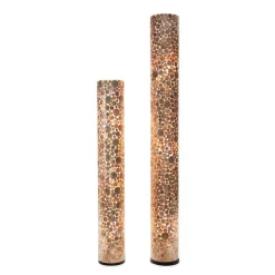 Straluma Schelpen vloerlamp goud cilinder groot><noscript><img width=