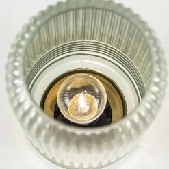 Straluma Sfeervolle tafellamp Lipa grijs groen op baterijen Light & Living><noscript><img width=