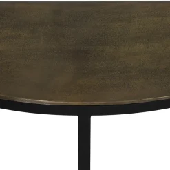 Straluma Sidetable Peto antiek brons met zwart 100x42x76 cm> Light and Living|Sidetables