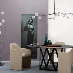 Straluma Sierlijke LED hanglamp met helder glas dimbaar><noscript><img width=