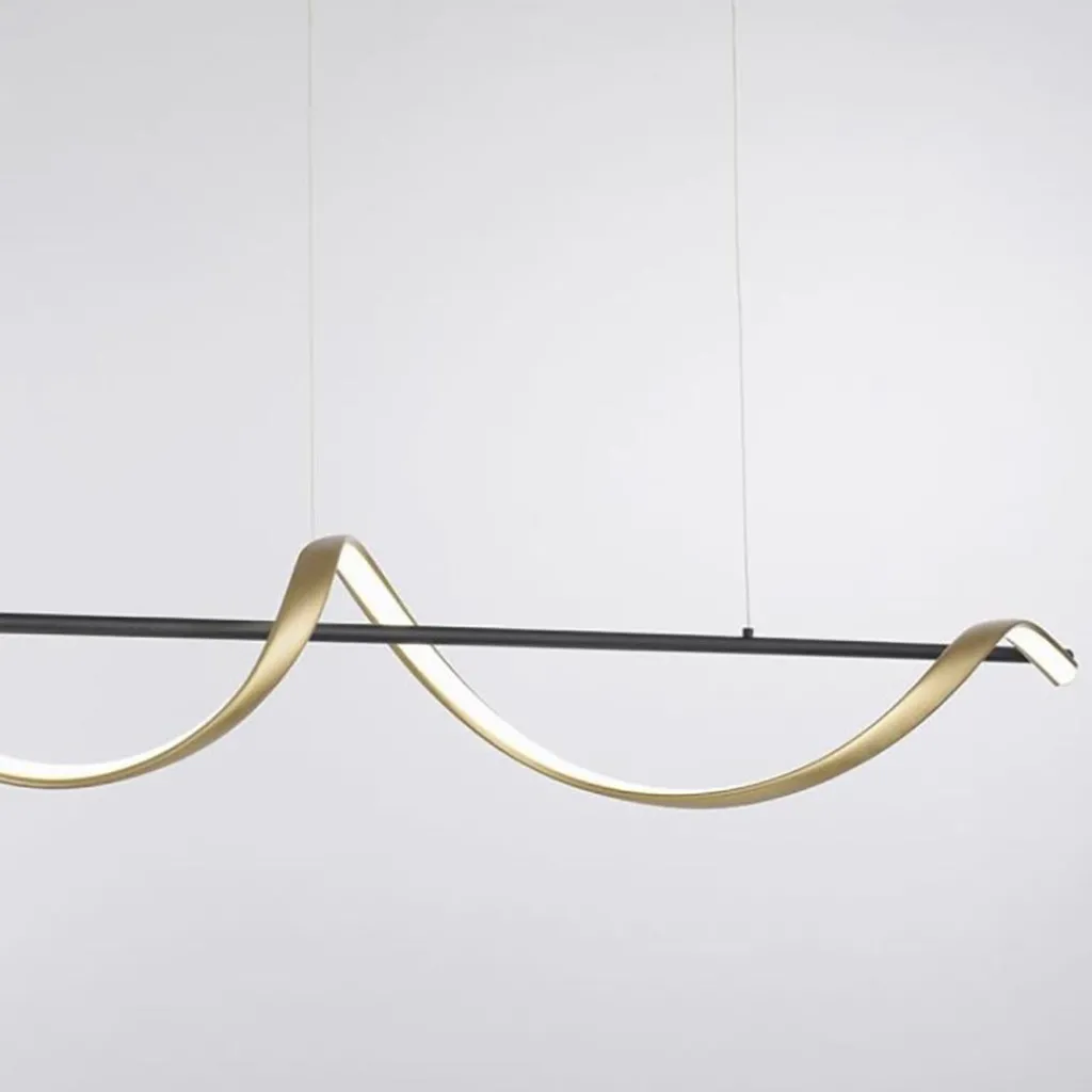 Straluma Smart hanglamp antraciet/goud inclusief remote> Hanglampen|Smart lampen