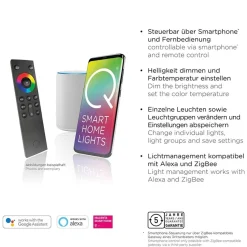 Straluma Smart tafellamp spiraal inclusief remote><noscript><img width=