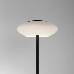 Straluma Smart vloerlamp zwart met wit glas dimbaar><noscript><img width=