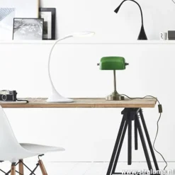 Straluma Speelse zwarte bureaulamp Zozy LED><noscript><img width=