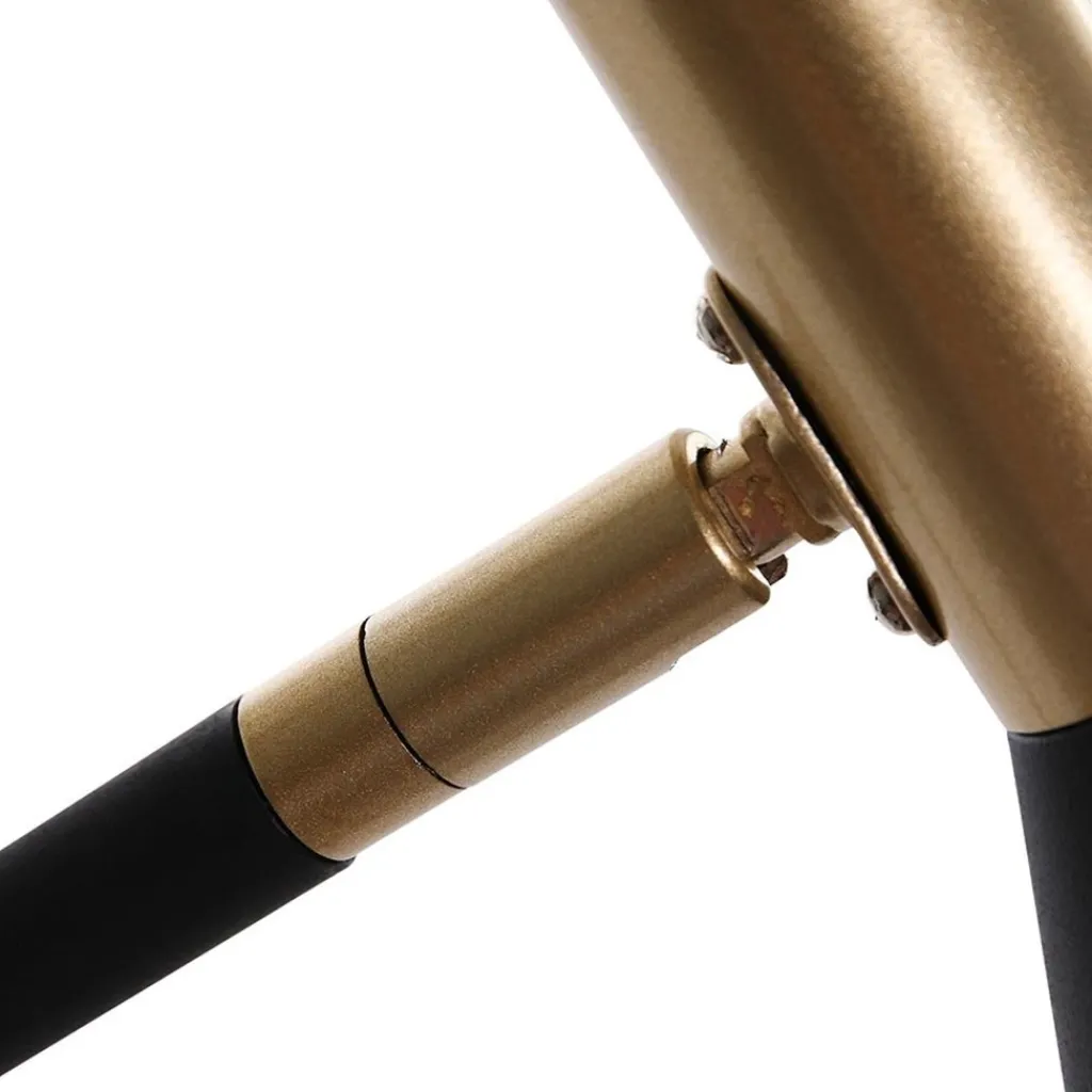 Straluma Staande leeslamp Anne's Choice zwart/goud> Vloerlampen|LED Vloerlampen