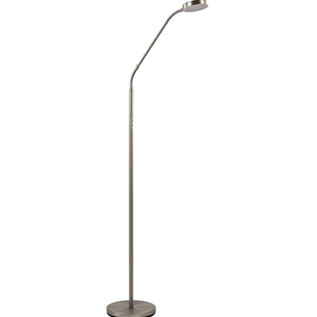 Straluma Stalen lees/vloerlamp LED dim to warm> Vloerlampen|Leeslampen