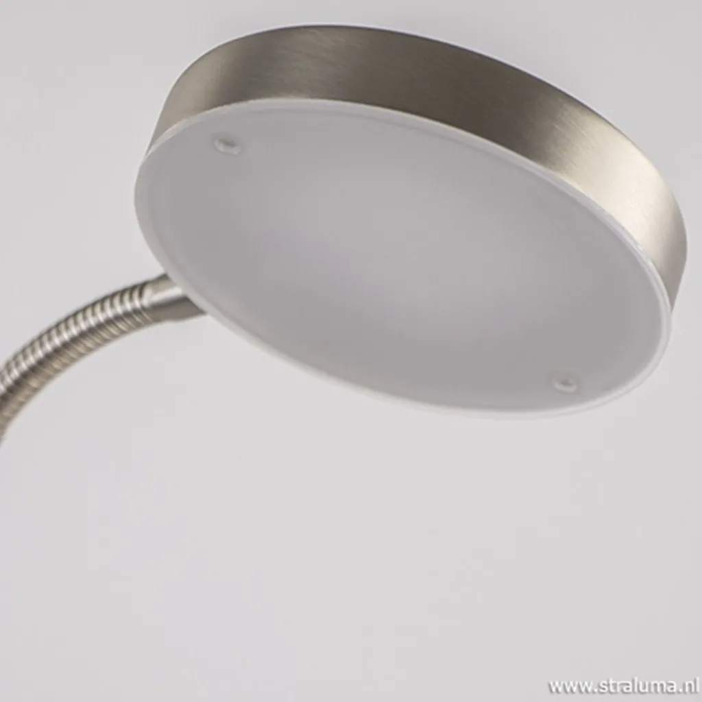 Straluma Stalen lees/vloerlamp LED dim to warm> Vloerlampen|Leeslampen