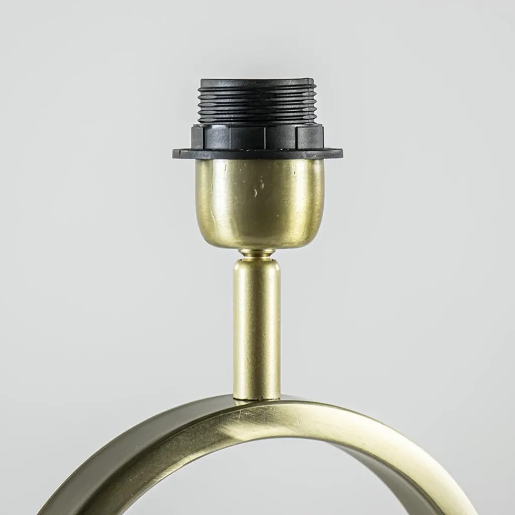 Straluma Stijvolle lampvoet Jamiri licht goud exclusief kap> Tafellampen|Lampenvoeten