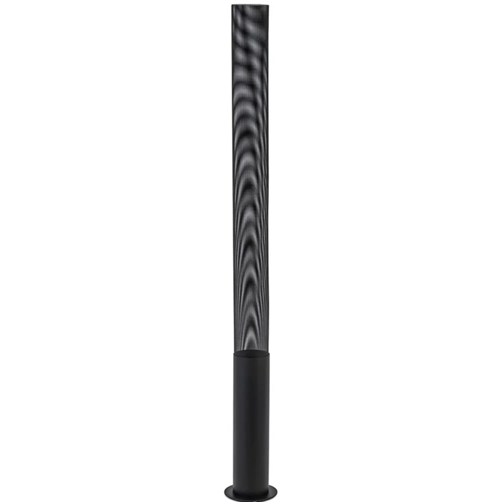 Straluma Stoere vloerlamp cilinder zwart met spot> Vloerlampen|Industriële Verlichting