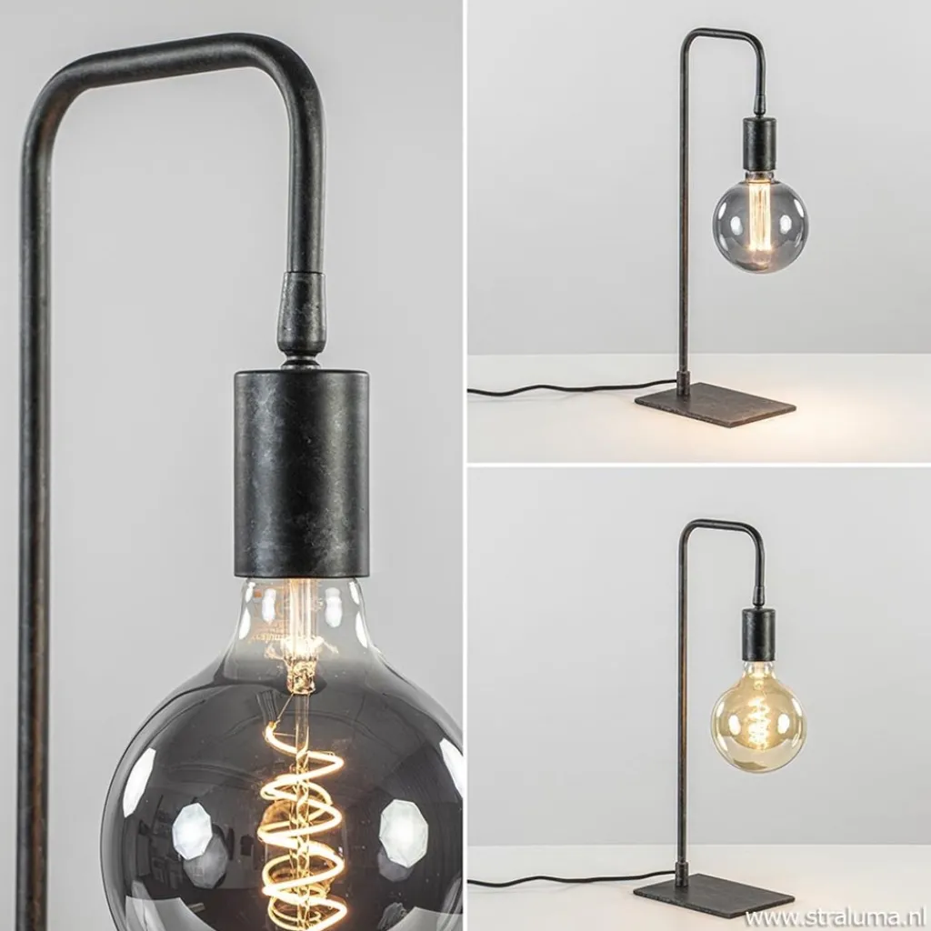 Straluma Tafellamp basic gunmetal> Tafellampen|Industriële Verlichting