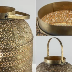 Straluma Tafellamp lantaarn goud groot Oriental><noscript><img width=