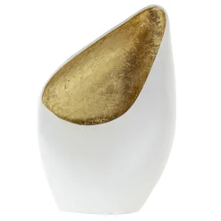 Straluma Tafellamp mat wit met goldleaf groot> Tafellampen|Decoratieve Verlichting