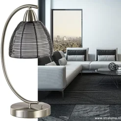 Straluma Tafellamp met zwarte draad kap><noscript><img width=